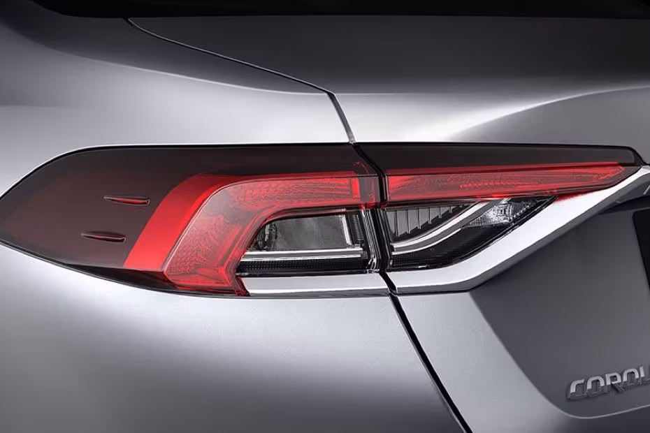 Toyota Corolla Rear Tail Light Closer View