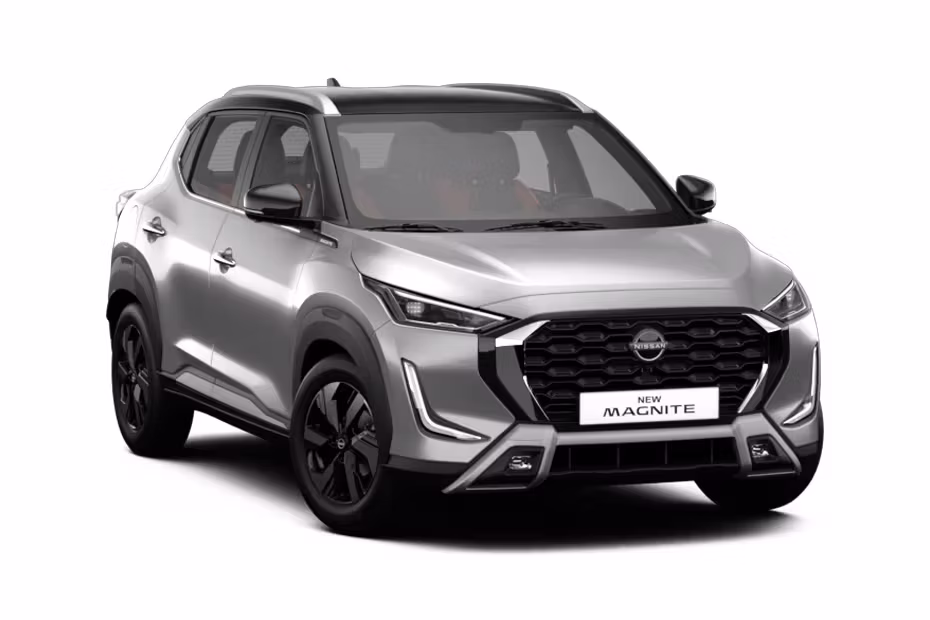 Nissan Magnite Silver And Black Color