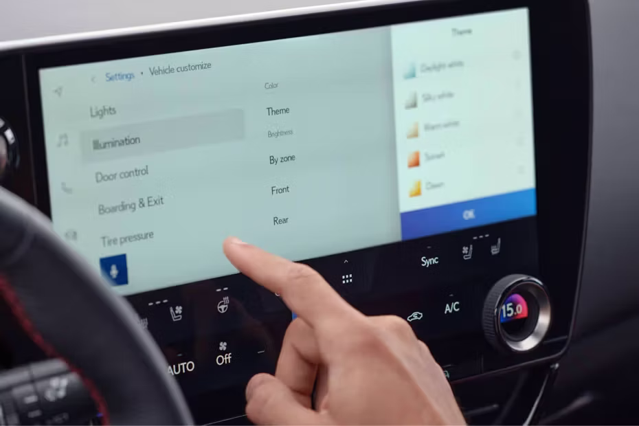 Lexus NX Touchscreen Display With Multi Function 
