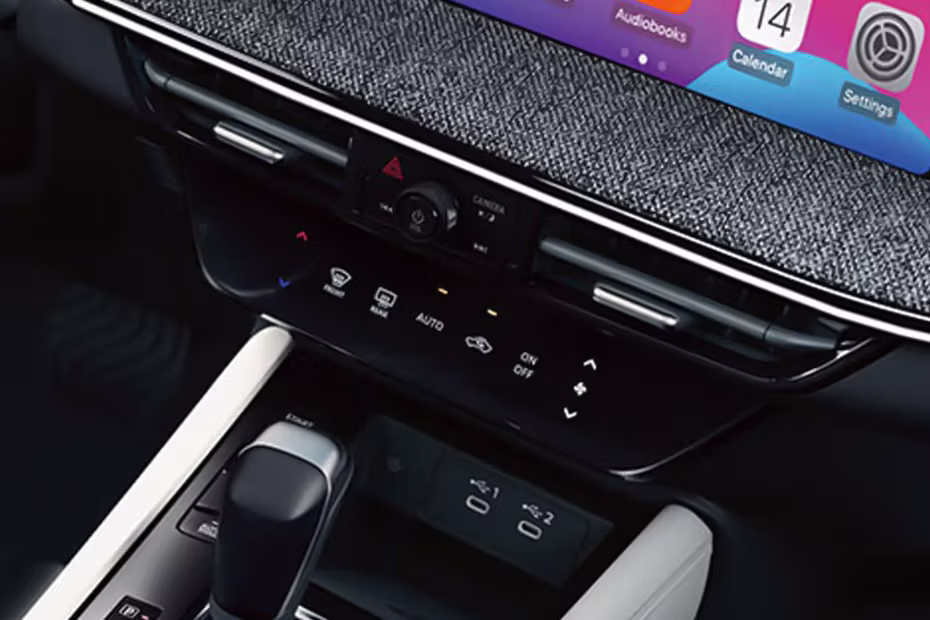 Nissan Kicks Front AC control
