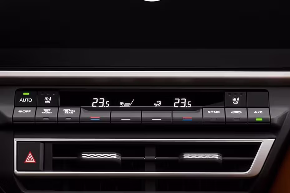 Toyota Camry Hybrid Front AC Controls With AC Vent