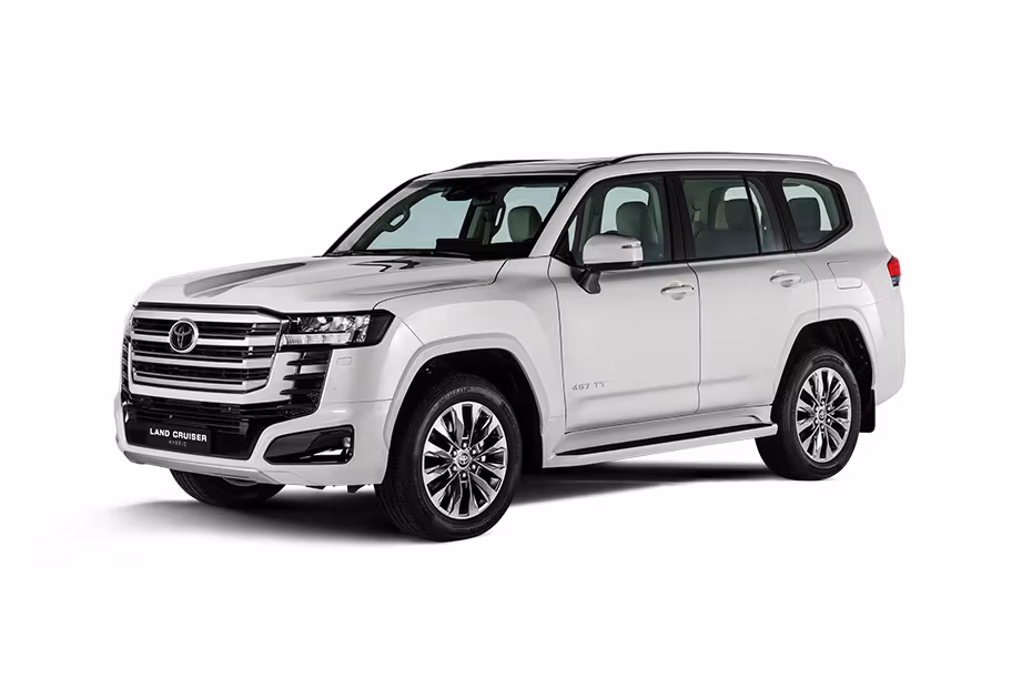 Toyota Land Cruiser Hybrid Pearl White