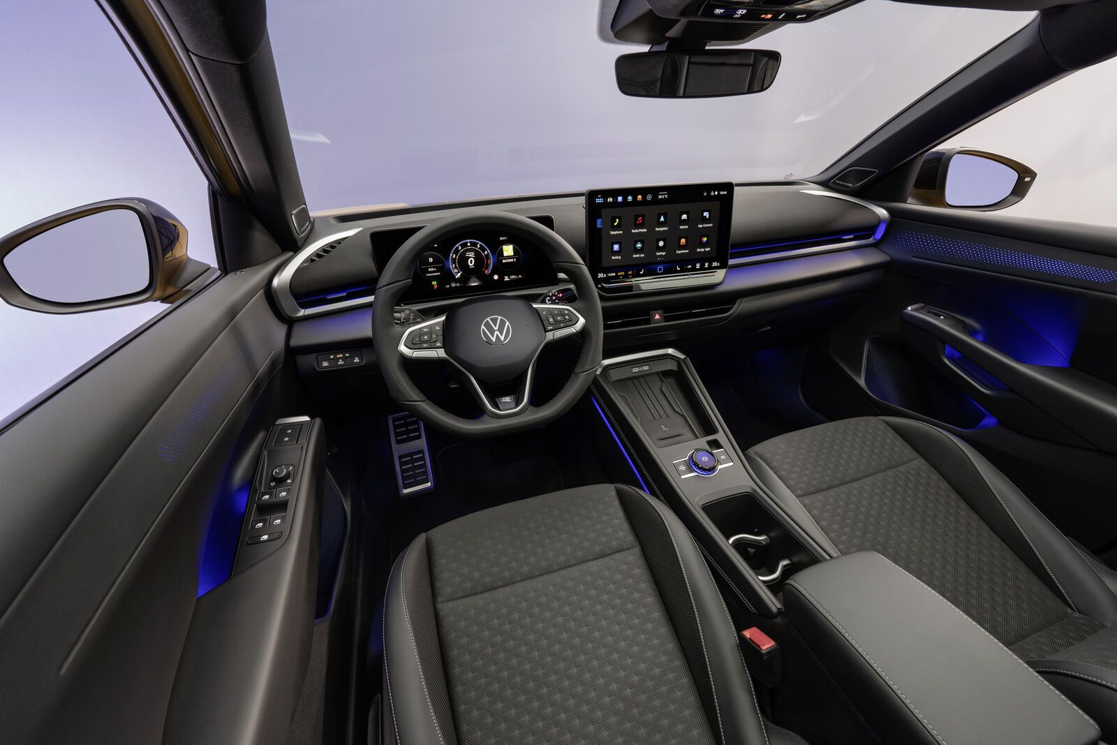 Volkswagen Unveils Next Generation T-Roc Compact SUV interior.jpg