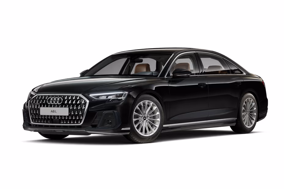  Audi A8 L 2026 Brilliant Black Solid Colour