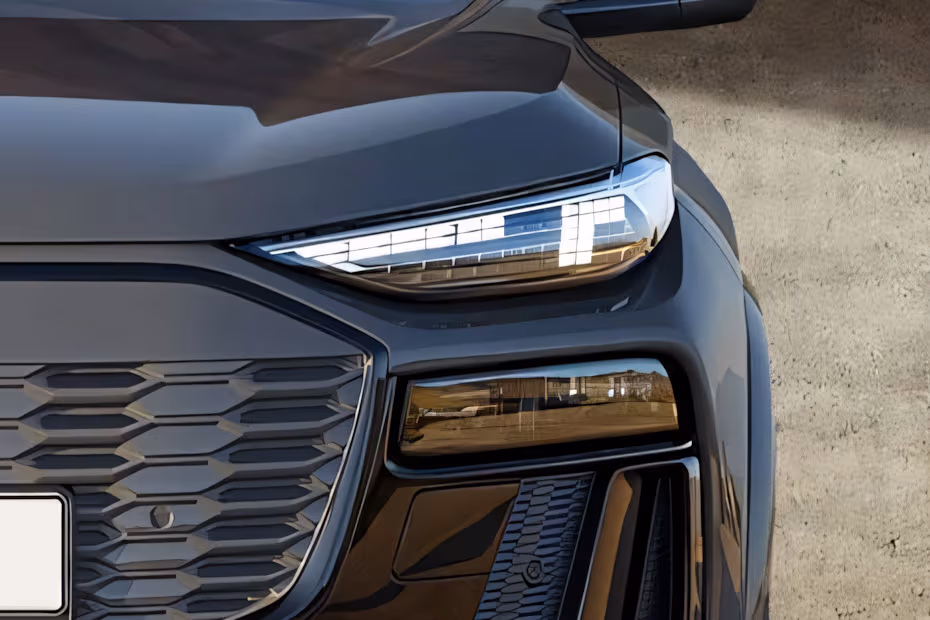 Audi Q6 Sportback e-tron 2026 LED Projector Headlight Close up