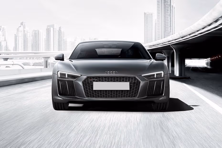 Audi R8 Coupe 2026 front view with LED Headlights