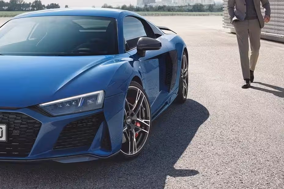 Audi R8 Coupe 2026 LED Projector Headlight Close up