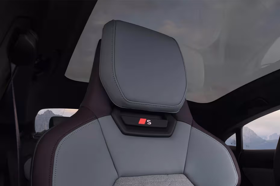 Audi S E-Tron GT 2026 interior front seat adjustable headrest