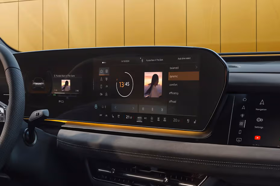 Audi SQ6 Sportback e-tron 2026 Digital Infotainment System