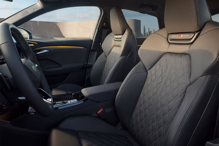 Audi SQ6 Sportback e-tron 2026 interior driver side front seat