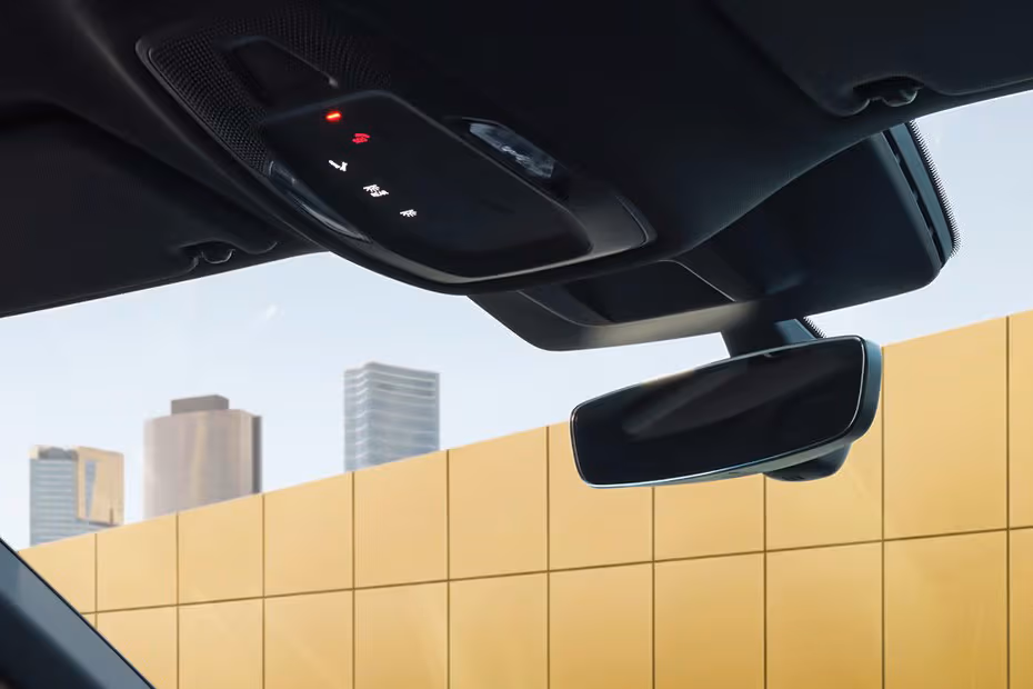 Audi SQ6 Sportback e-tron 2026 Interior Rear View Mirror with Courtesy Lamps