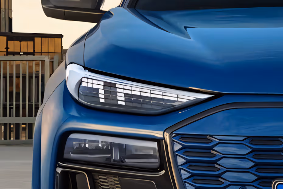  Audi SQ6 Sportback e-tron 2026 LED Projector Headlight Close up