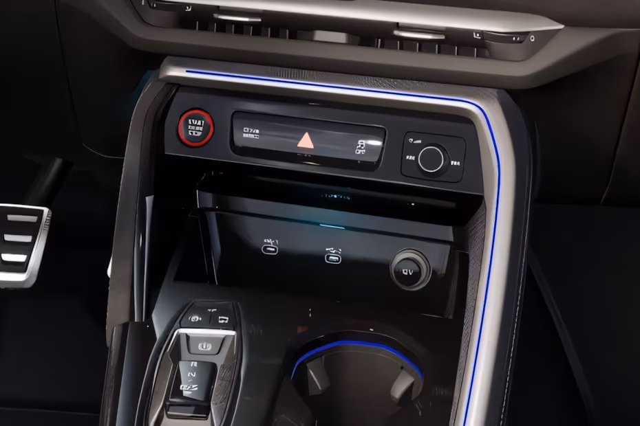 Audi SQ 5 2026 Center Console with Smartphone