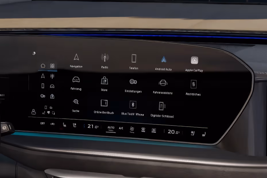  Audi SQ 5 2026 Digital Infotainment System