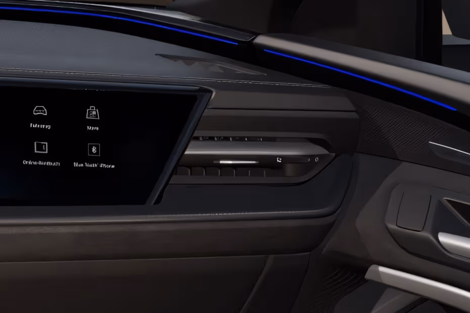 Audi SQ 5 2026 interior corner dashboard side AC vent