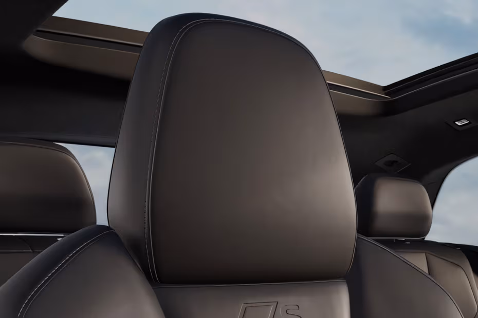 Audi SQ 5 2026 interior front seat adjustable headrest