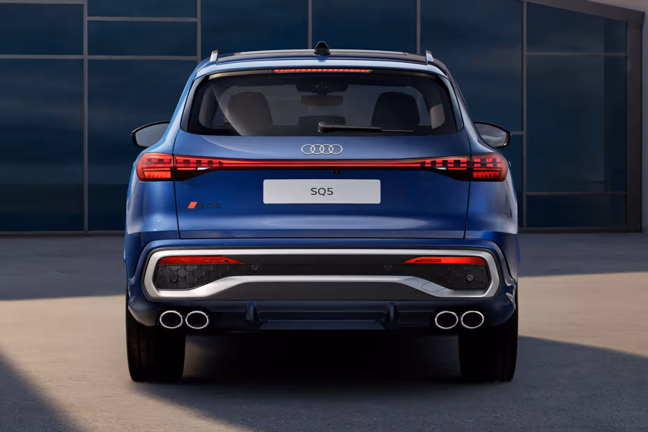Audi SQ 5 2026 Rear View Highlighting LED taillights