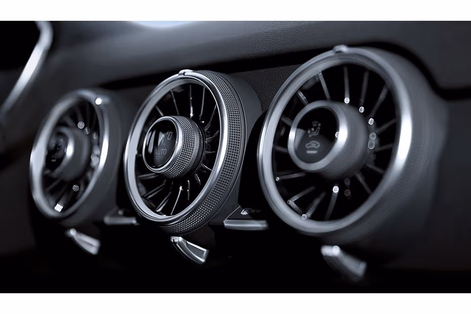 Audi TT Coupe 2026 dashboard center AC vents