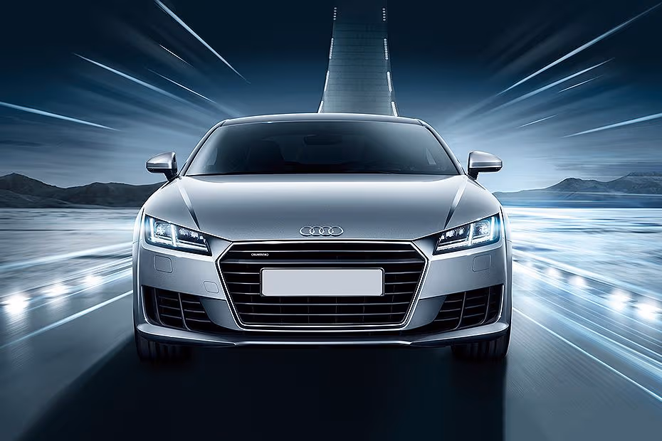 Audi TT Coupe 2026 front view with LED Headlights