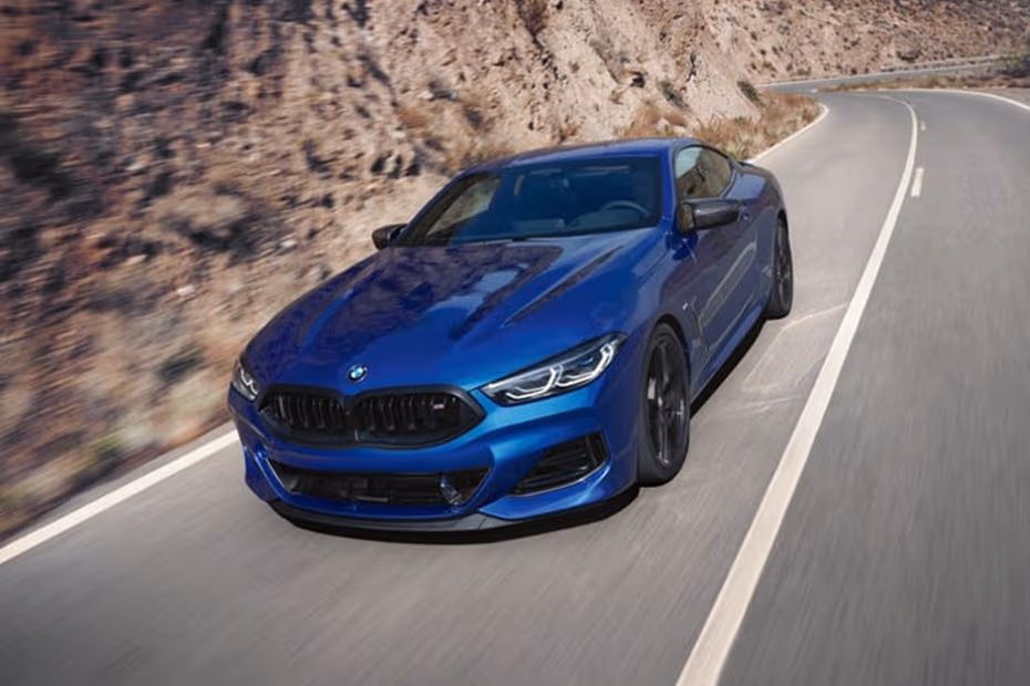 BMW 8 Series Coupe 2026 Bold Front Exterior Design with LED DRLs