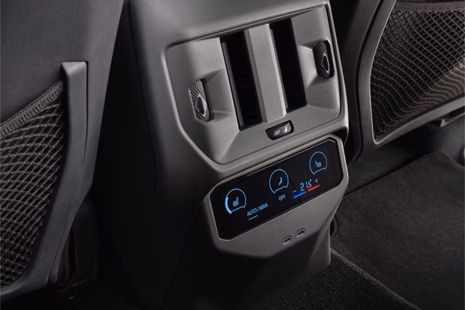 BMW X3 2026 SUV interior Dual Rear Row AC vents