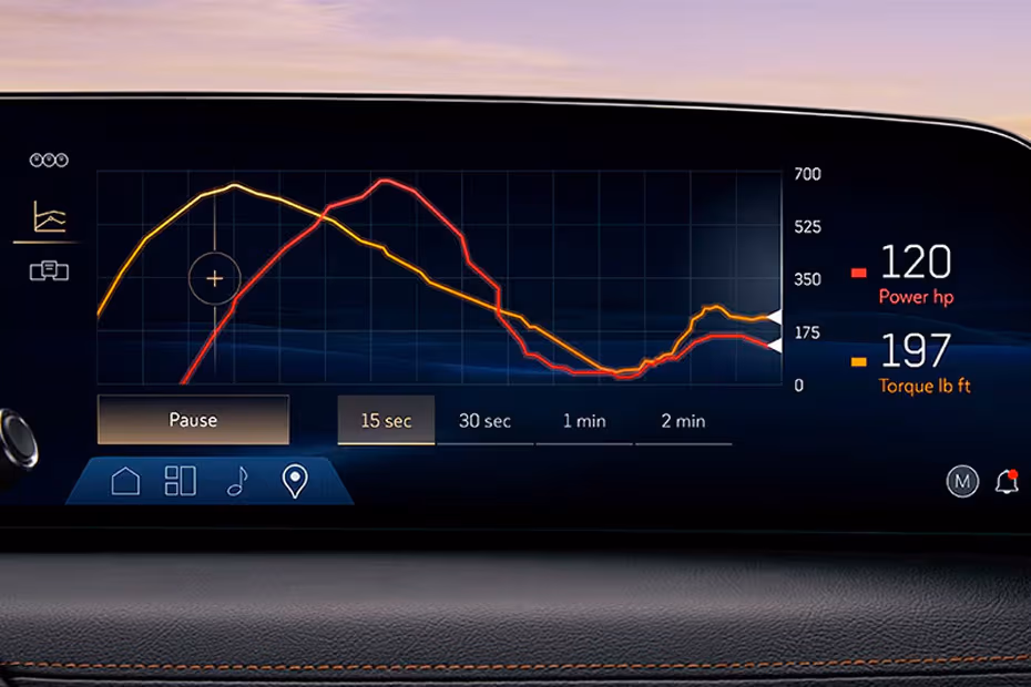 Cadillac CT5 V 2026 Floating touchscreen infotainment system