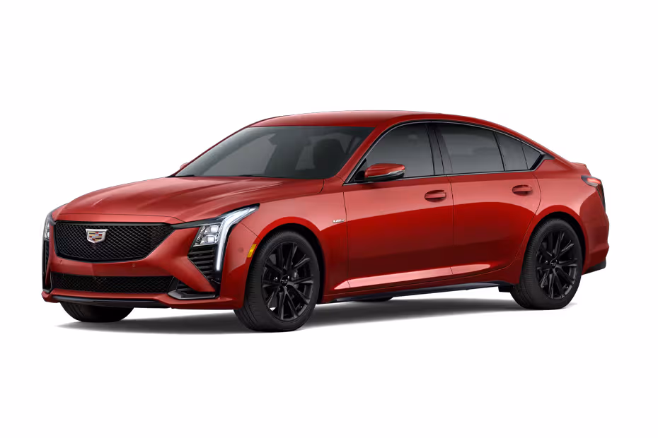 Cadillac CT5 V 2026 Sedan Radient Red Tincoat Colour