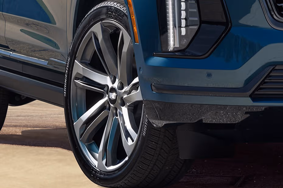 Cadillac Escalade 2026 Aerodynamic Alloy Wheel Design Close-up