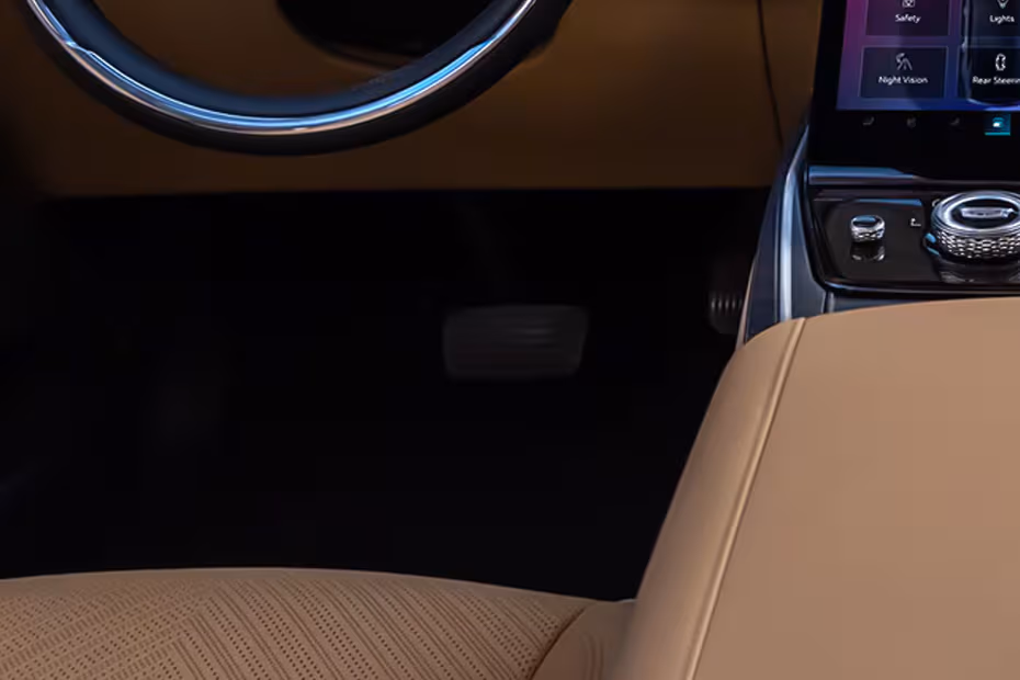 Cadillac Escalade IQ 2026 SUV Driver-side pedal layout