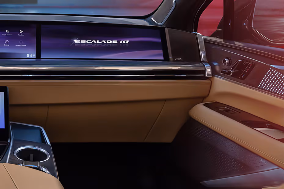 Cadillac Escalade IQ 2026 SUV Front passenger cabin view