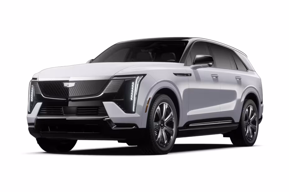Cadillac Escalade IQ 2026 SUV Vibrant White Tincoat With Black Roof Colour