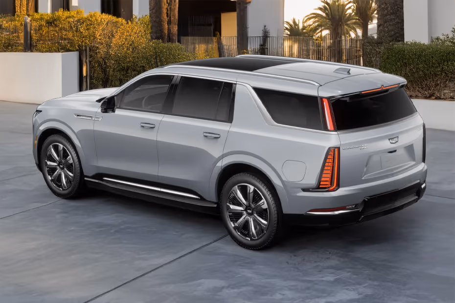 Cadillac ESCALADE IQL 2026 Rear left side angle view