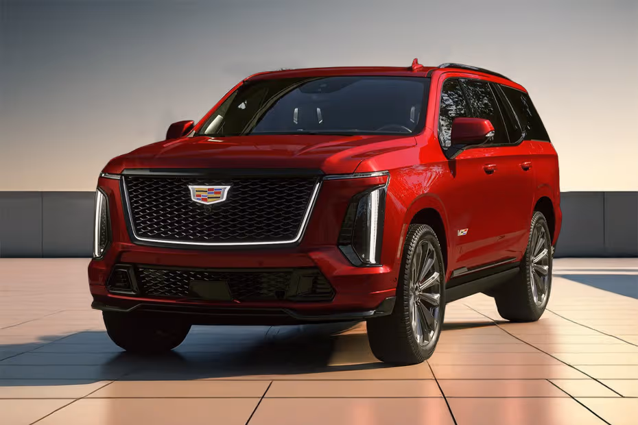 Cadillac Escalade V 2026 Front View with LED Headlights