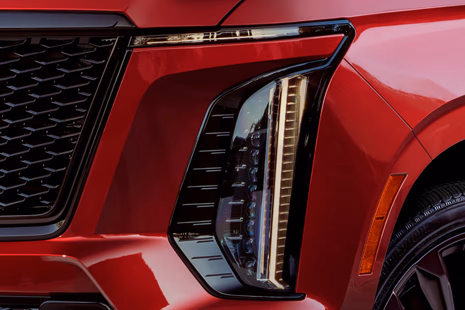 Cadillac Escalade V 2026 Projector LED Headlight Close-up