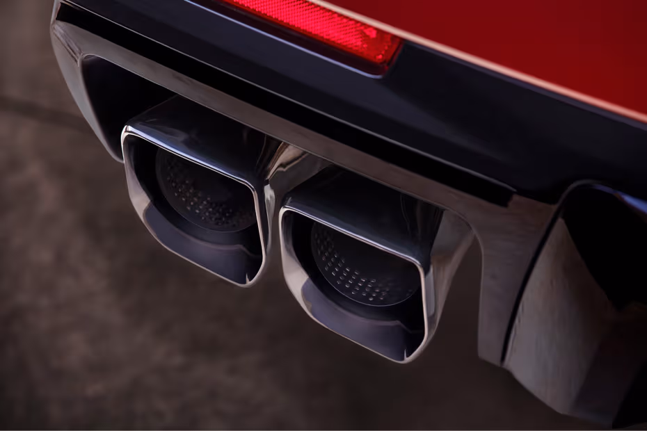 Cadillac Escalade V 2026 Rear Bumper with Dual Exhaust Outlets