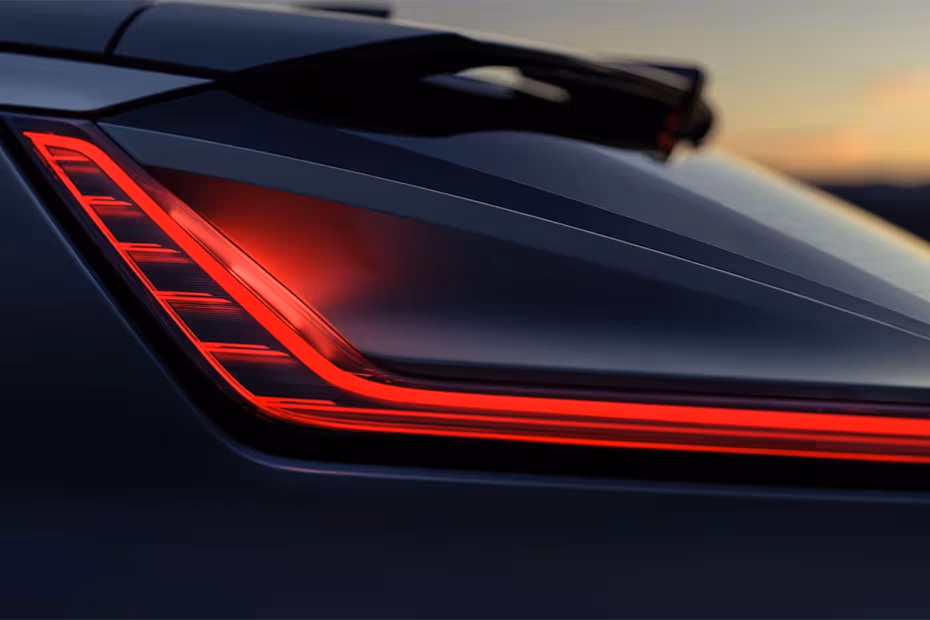 Cadillac LYRIQ 2026 Connected LED Taillight Close-up