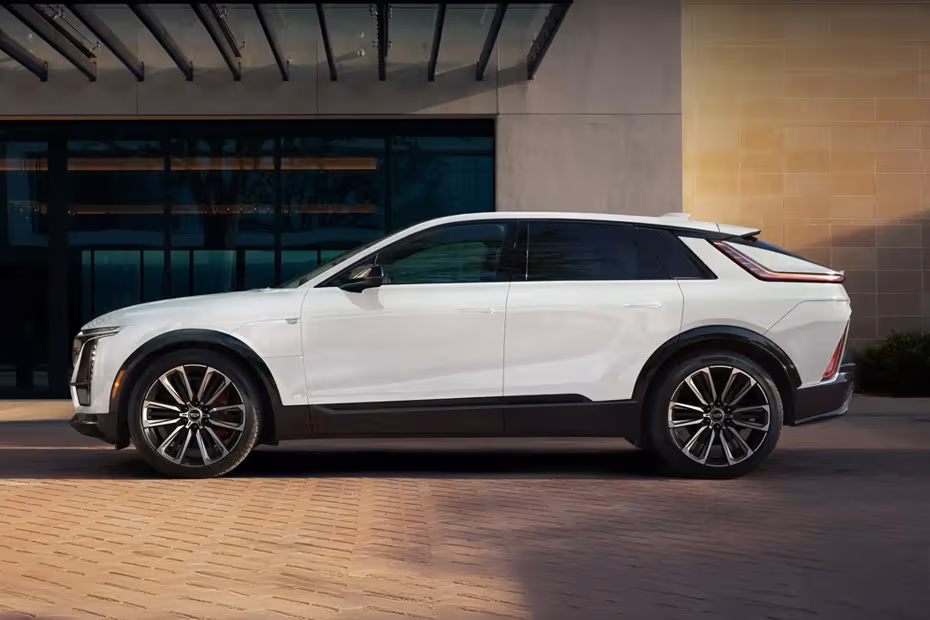 Cadillac LYRIQ 2026 Left Side Profile with Alloy Wheels