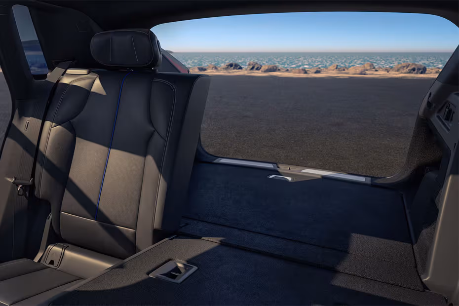 Cadillac LYRIQ 2026 Rear Boot Space Layout with Second Row Seats Folded