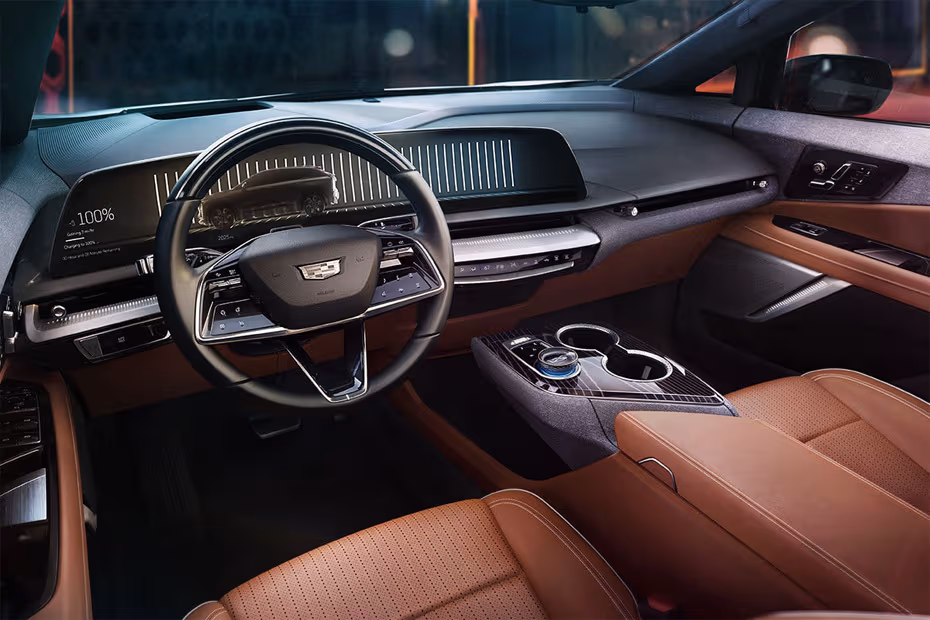 Cadillac Optiq 2025 Dashboard layout