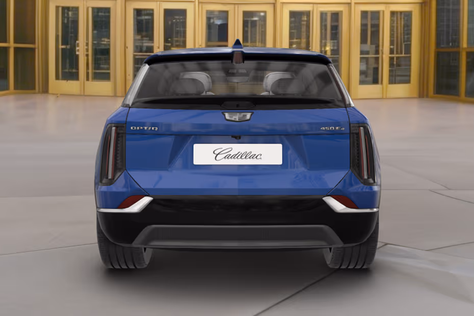 Cadillac Optiq 2025 Rear view with LED taillights