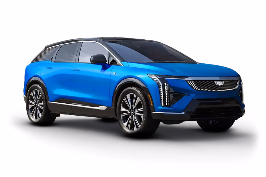 Cadillac Optiq 2026 SUV Coastal Blue Metallic With Black Roof Colour 