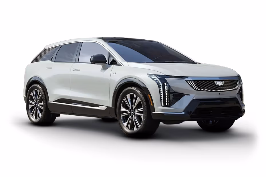 Cadillac Optiq 2026 SUV Crystal White Tricoat Colour
