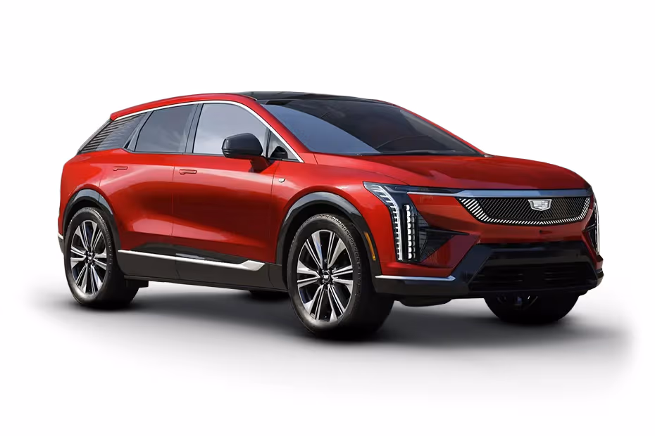 Cadillac Optiq 2026 SUV Radient Red Tincoat Colour