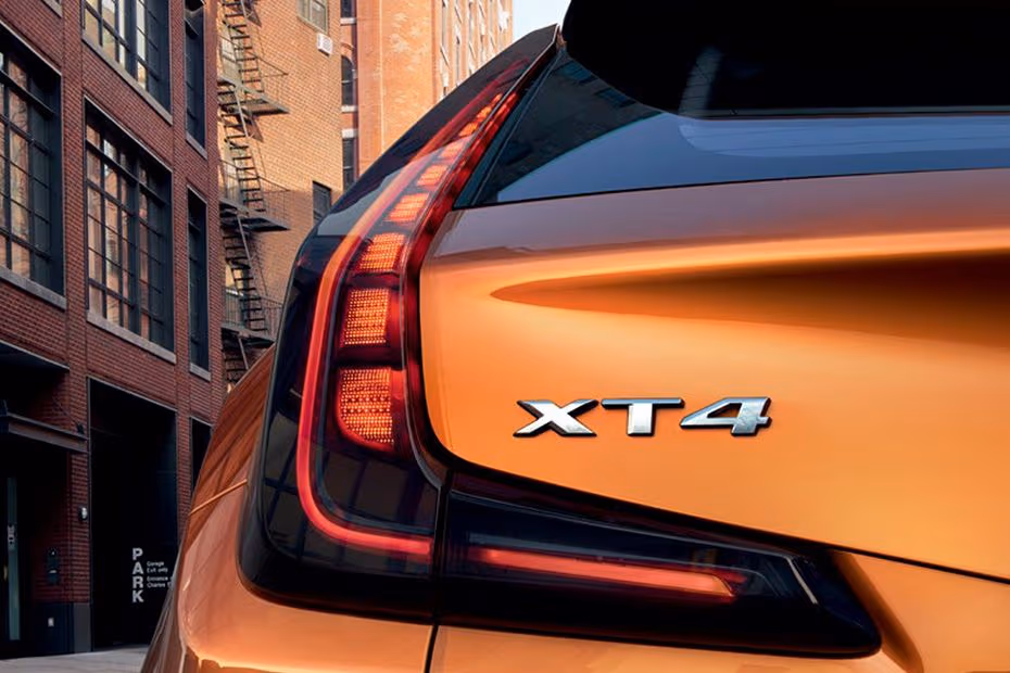 Cadillac XT4 2026 Connected LED Taillight Close-up