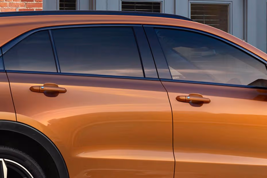 Cadillac XT4 2026 Illuminated Door Handle Close-up