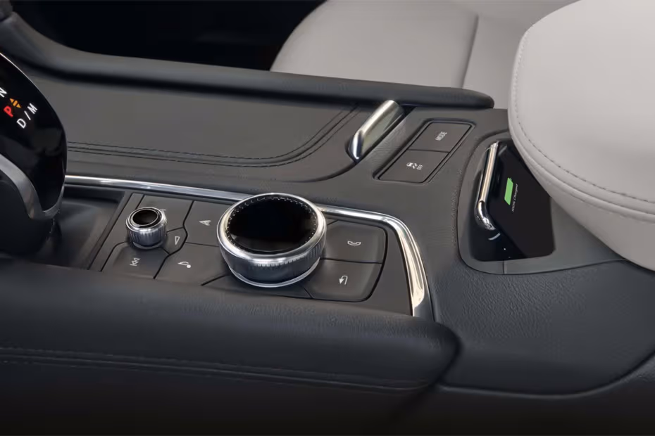 Cadillac XT5 2026 SUV Dashboard controls with drive mode selector
