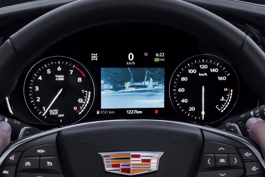 Cadillac XT5 2026 SUV Fully digital driver information display