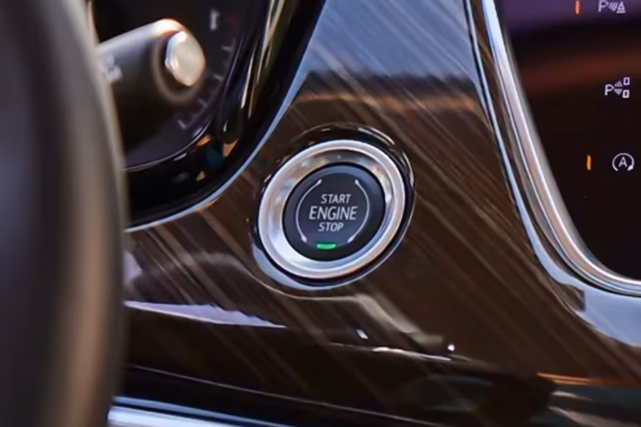 Cadillac XT5 2026 SUV Illuminated engine start/stop button