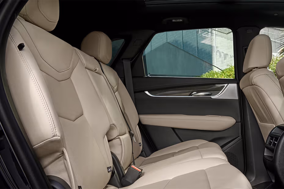 Cadillac XT5 2026 SUV Interior second-row rear seats view