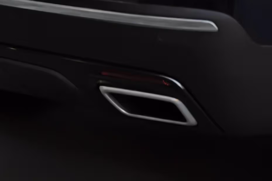 Cadillac XT5 2026 SUV Rear bumper with integrated exhaust outlets